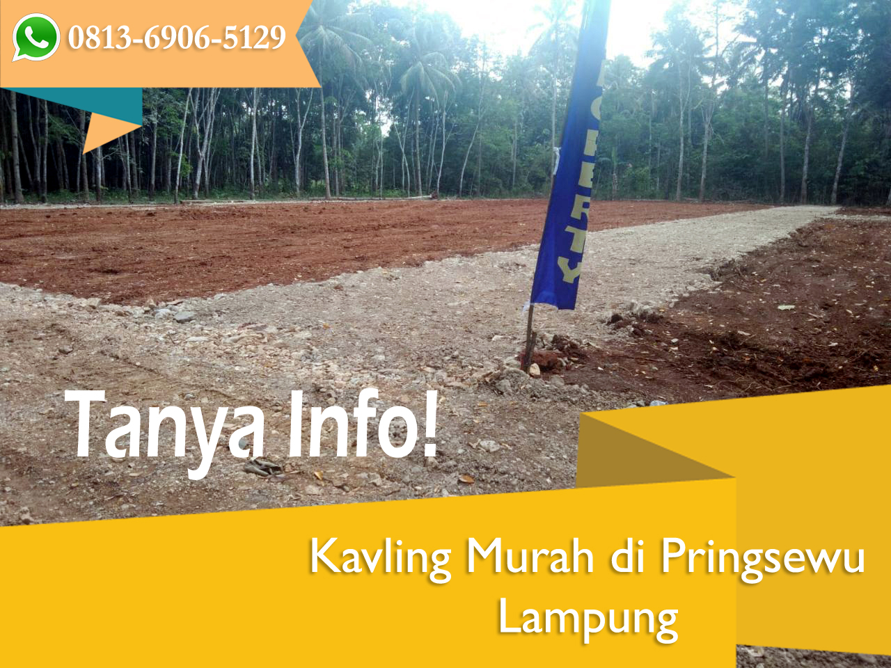 Tanah Kavling Murah di Pringsewu Lampung